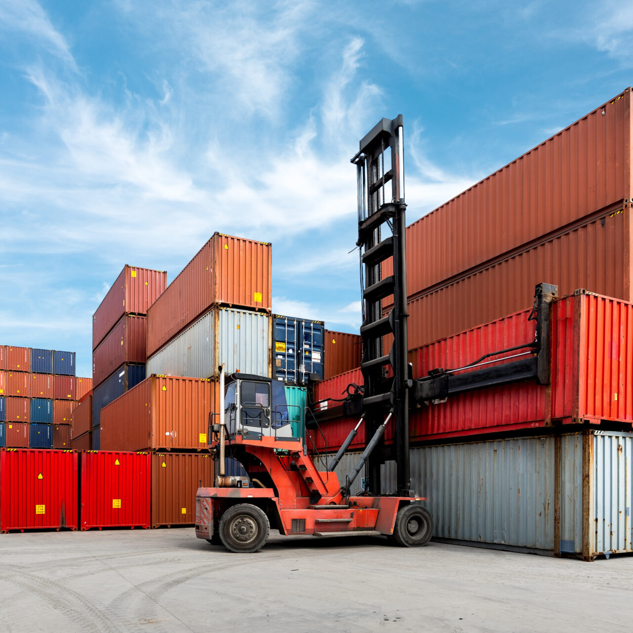 Container Cargo freight ship for Logistic Import Export